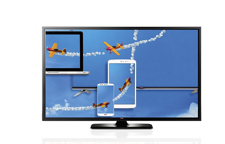 LG Jasne obrazy nawet w szybkich scenach akcji i sporcie, 50PB560B